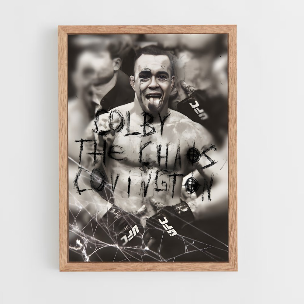 Poster Visage de Guerre – affiche MMA (vue 4)
